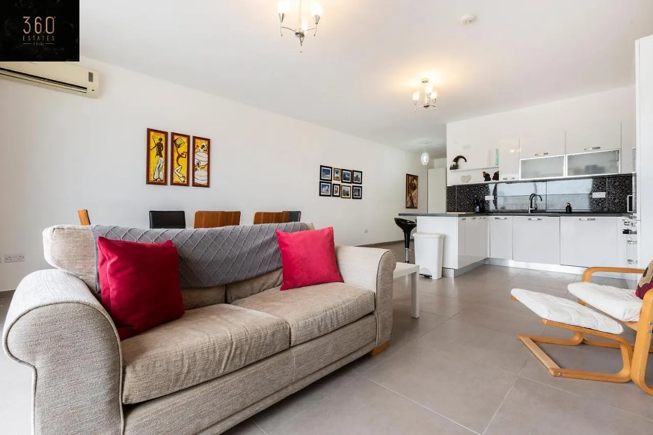 شقة A Charming, Relaxing 2Br Home In St Julians W/Wifi By 360 Estates سانت جوليان