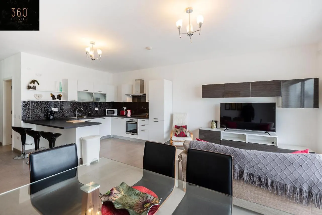 شقة A Charming, Relaxing 2Br Home In St Julians W/Wifi By 360 Estates سانت جوليان