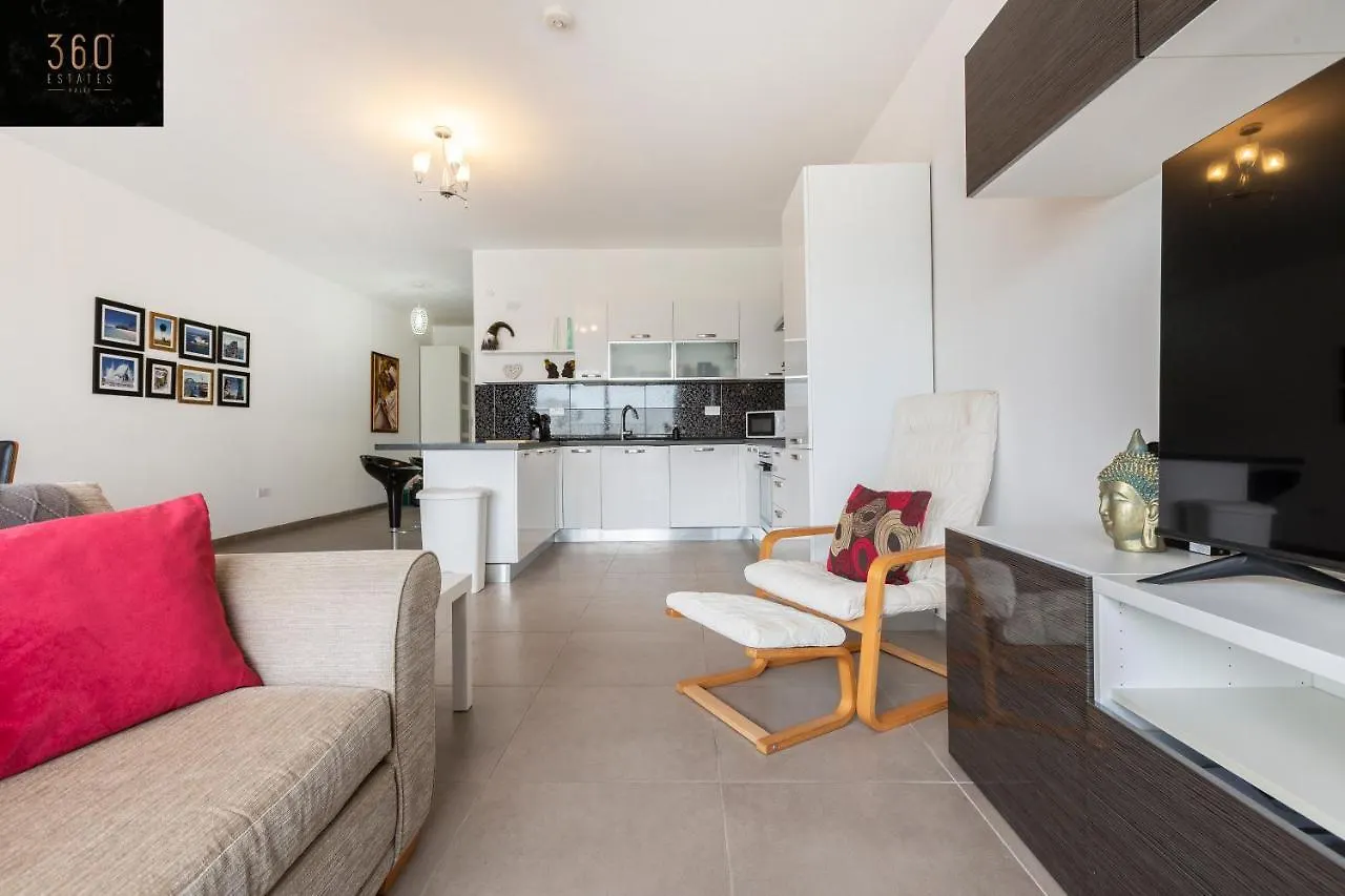 A Charming, Relaxing 2Br Home In St Julians W/Wifi By 360 Estates سانت جوليان مالطا
