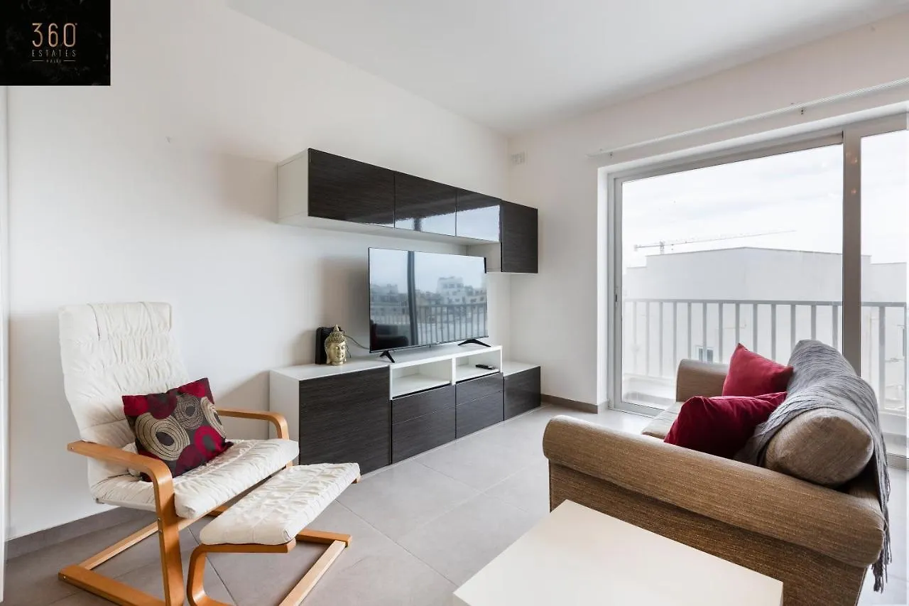 A Charming, Relaxing 2Br Home In St Julians W/Wifi By 360 Estates سانت جوليان شقة